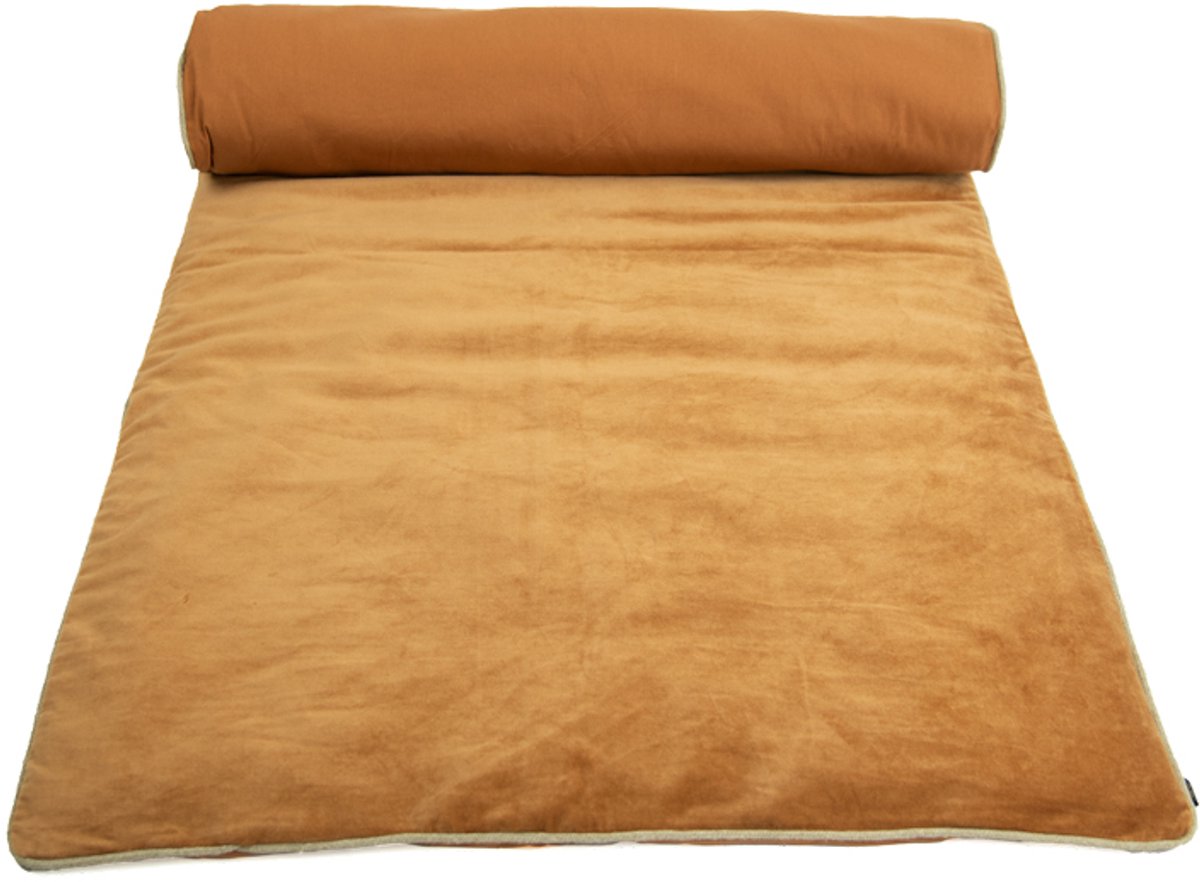 New Delhi sprei fluweel caramel - 85x200 cm