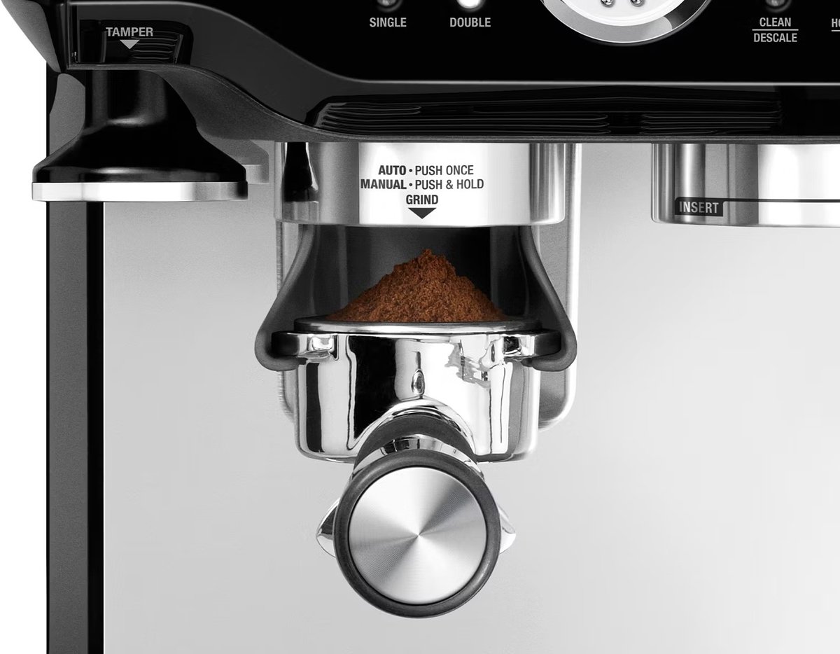 Afbeelding 2 van Sage the Barista Express Espressomachine - Zwart sezam