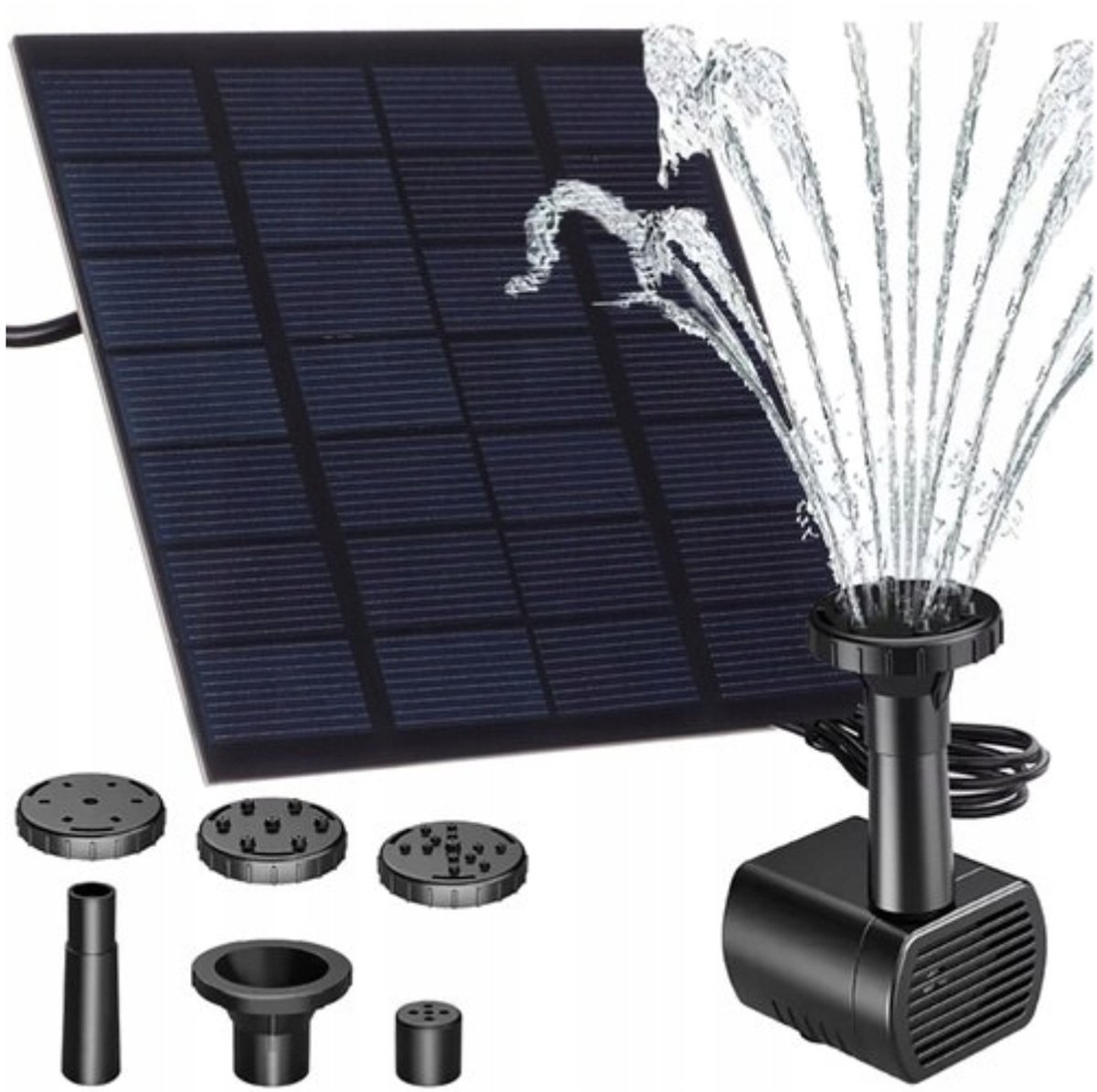 Ilso solar waterfonteinpomp - zonne energie - fonteintje