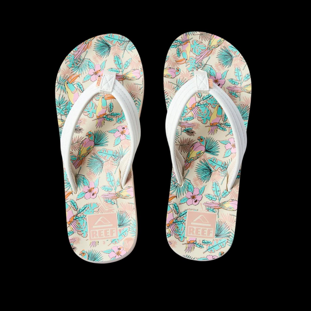 Reef Ahi Slippers Jongens Wit