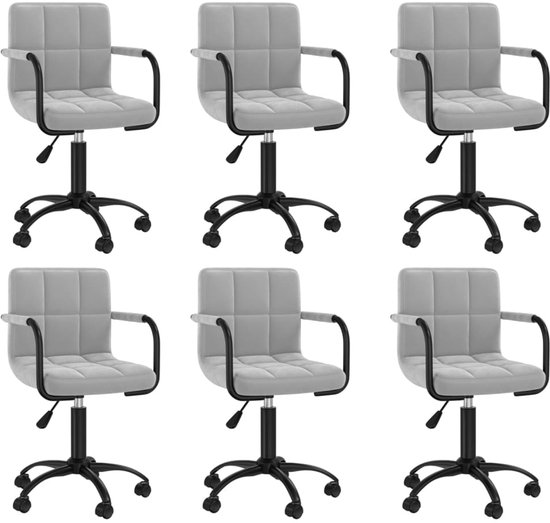 Eetkamerstoelen 2 st met armleuningen fluweel roze kopen