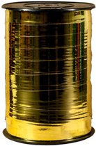 Metallic krullint goud – 5 mm × 500 m – Cadeaulint