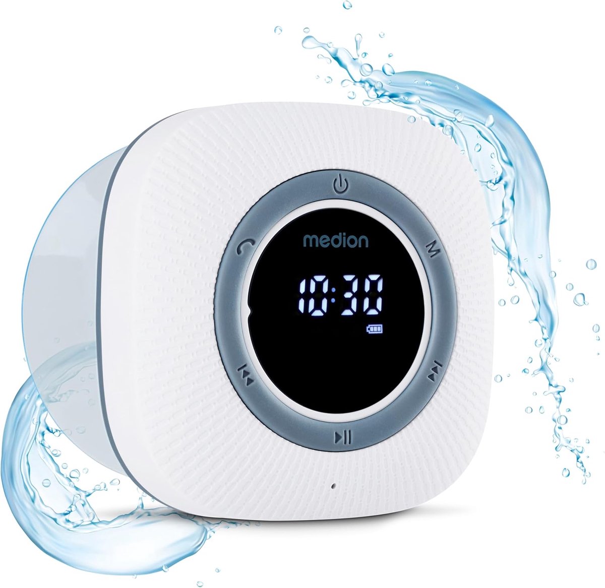 Douche radio met Bluetooth - Waterproof Badkamerradio voor Draadloze Muziek