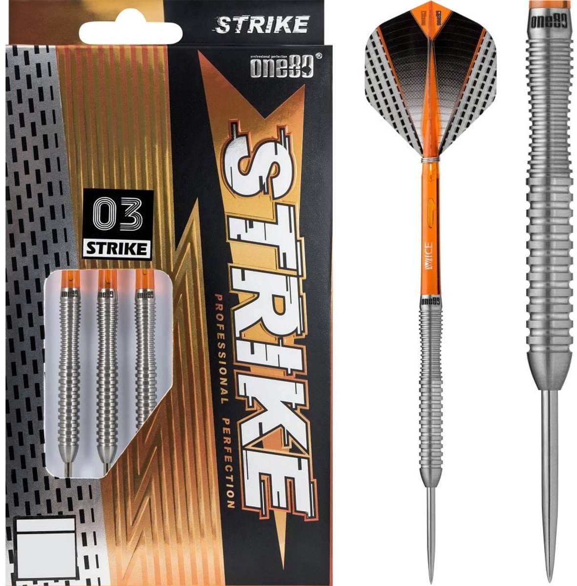 ONE80 Strike 03 80% - Dartpijlen 22 Gram