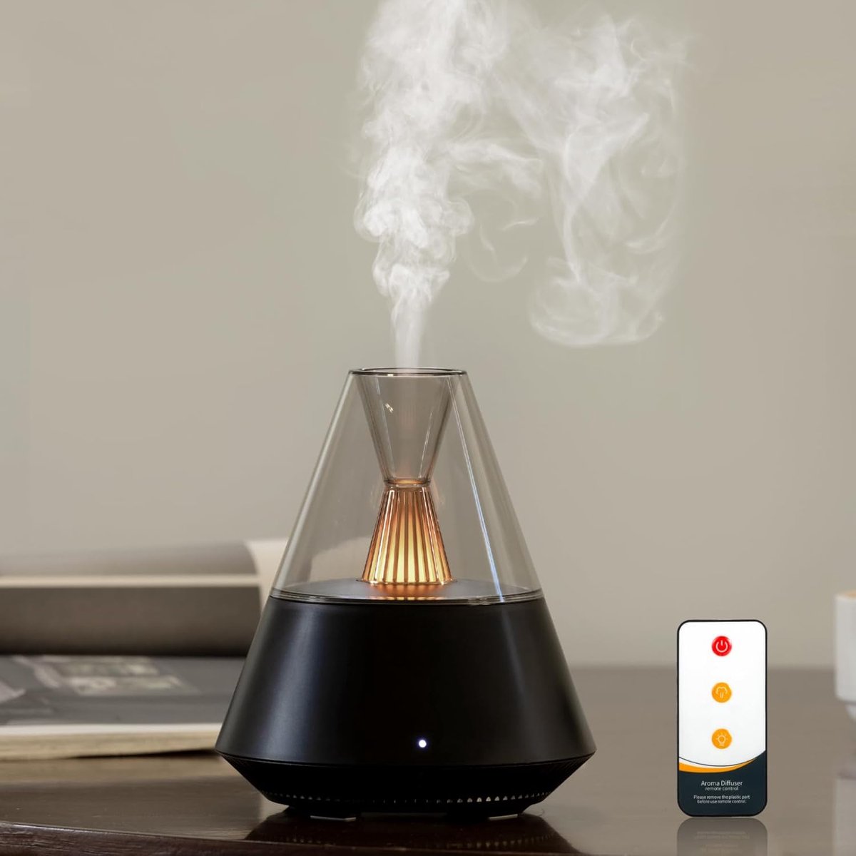 Ultrasone Aromatherapie Diffuser met LED Verlichting en Automatische Stop