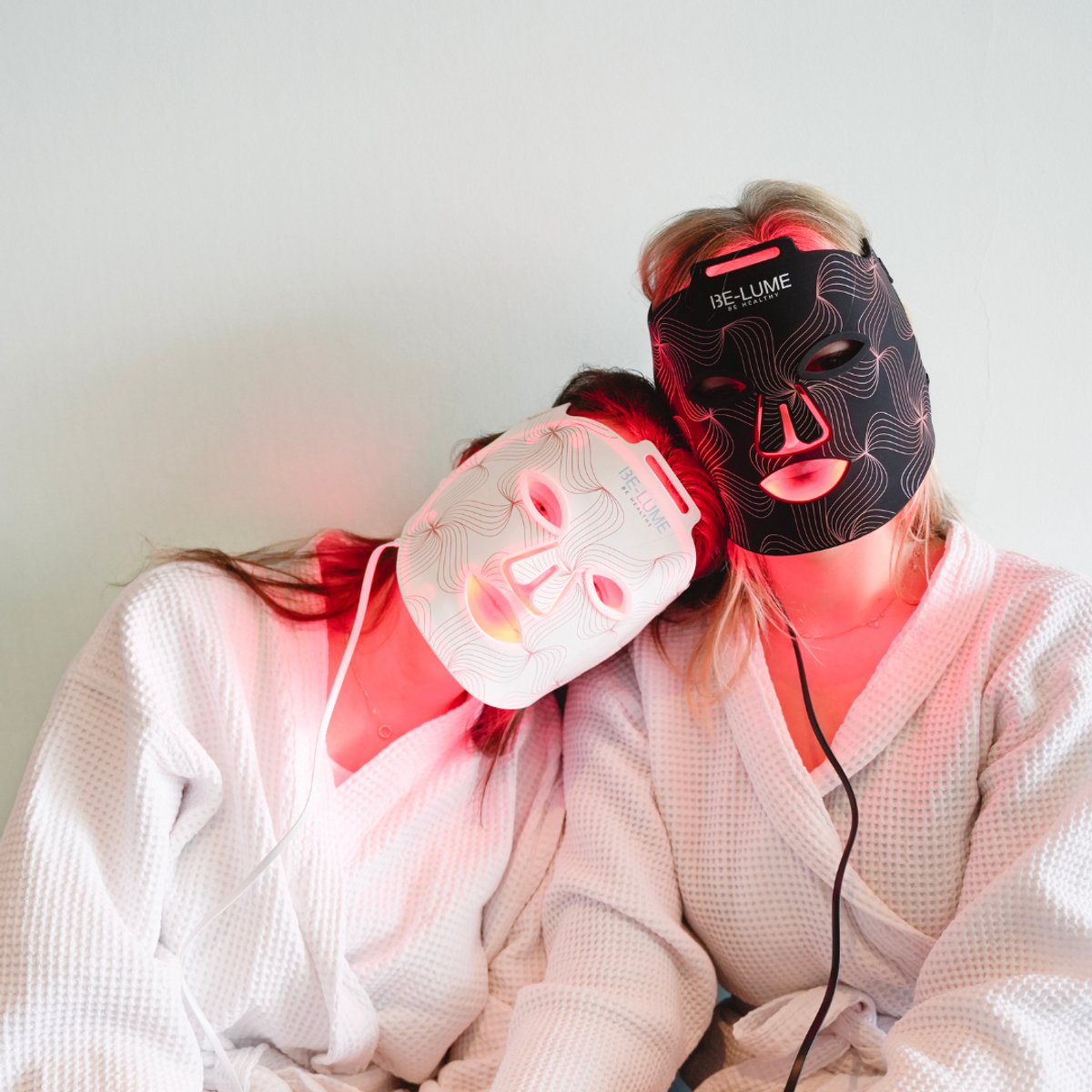 Lichttherapie rood blauw. Draagbare nekband - Essential Elements