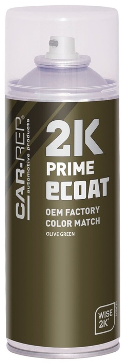 Car-Rep 2K Prime eCoat olijf groen 400ml.