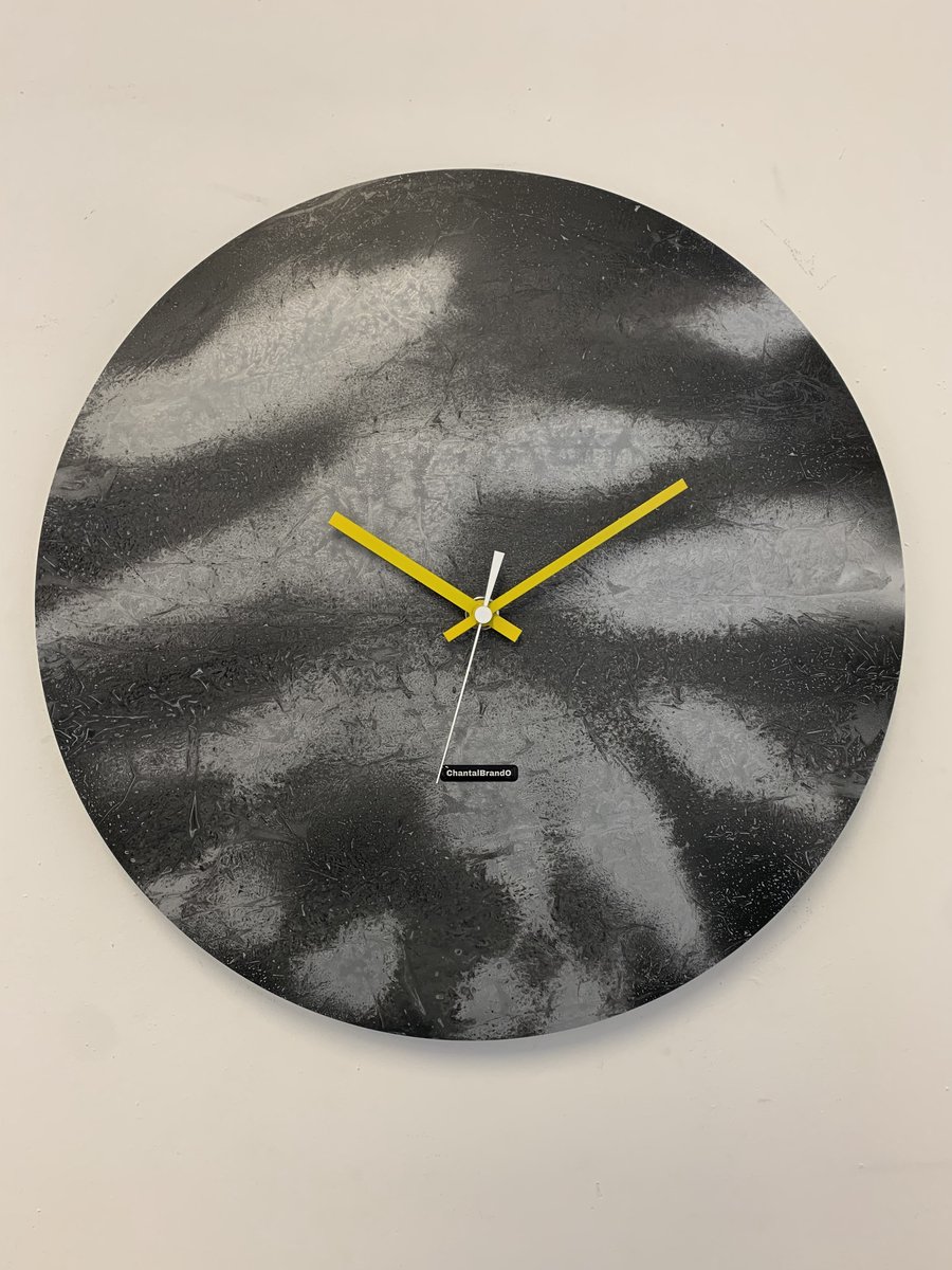 ChantalBrandO Wandklok BRETAGNE XL Modern Industrieel Design