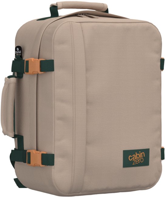 CabinZero Classic 28L Ultra Light Cabin Bag – Zand