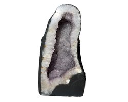 Grote amethist geode uit Brazilië - 18,5 kg - individueel gefotografeerd