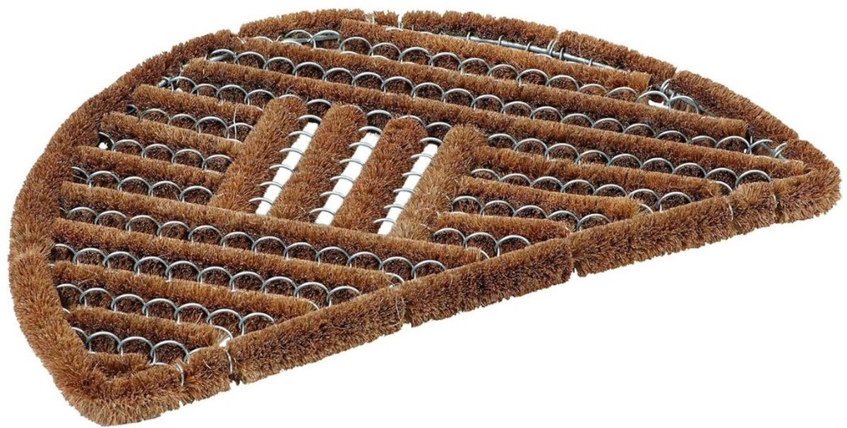 Zylo® Borstelmat voor Buiten - Voetenveger met Borstels - Deurmat - Weerbestendig - Slijtvast - 60x40x2cm - Bruin