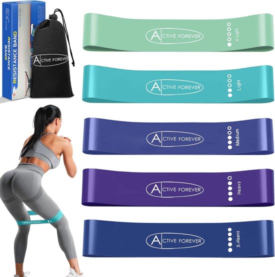 Trainingsband Met 11 Ringen – Verstelbare Weerstandsband Voor Yoga, Pilates & Fitness, Duurzaam En Wasbaar, Geschikt Voor Volwassenen