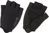 AGU Gel Gloves - Fietshandschoenen - 2 mm gelpadding - Siliconen grip - Vingerloos - Unisex - Zwart - M