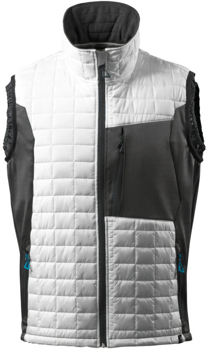 Mascot Advanced Thermobodywarmer 17165-318 - wit/donkerantraciet - S