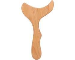 Beukenhout Gua Sha Schraper - Massagegereedschap voor Nek, Rug & Spieren