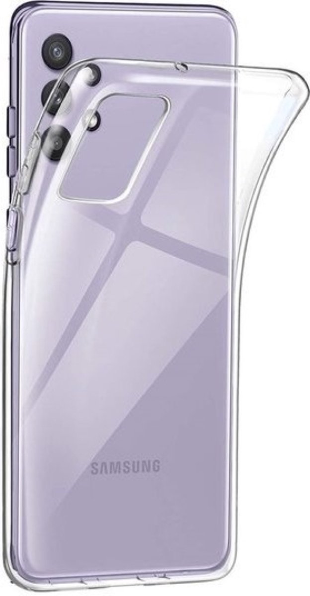 Soft TPU/Siliconen Back Cover Hoesje - Geschikt voor Samsung Galaxy A32 4g - Transparant