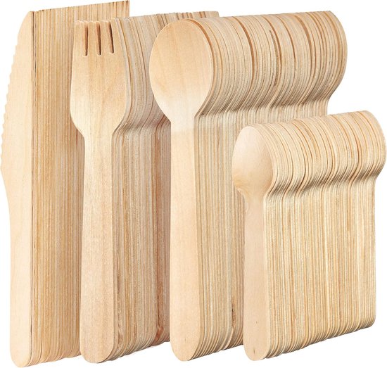 Matana – Bestek Hout - Voordeelverpakking - 200 Stuks - Klein