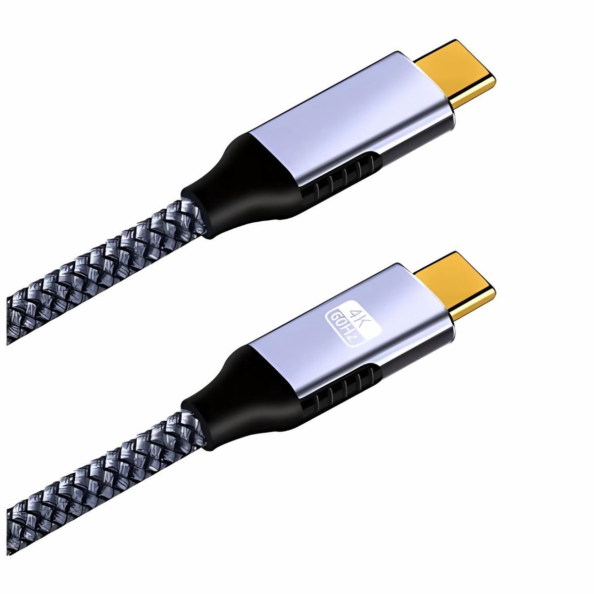 Zenwire ZC-8 - USB-C naar USB-C Thunderbolt 3 - 100W - 4K - 60Hz - AV - 2m kabel voor Macbook Pro Air - Oplaadkabel Snellader - Plug & play