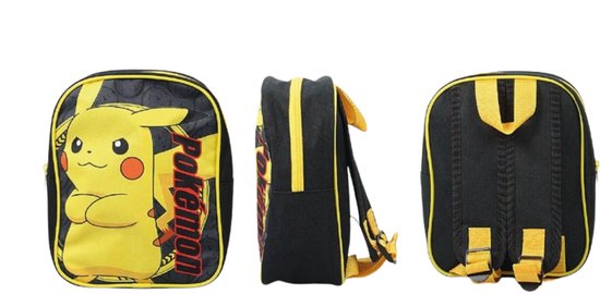 Kidzroom BACKPACK POKÉMON GOTTA CATCH 'EM ALL! UNISEX - School bag - black