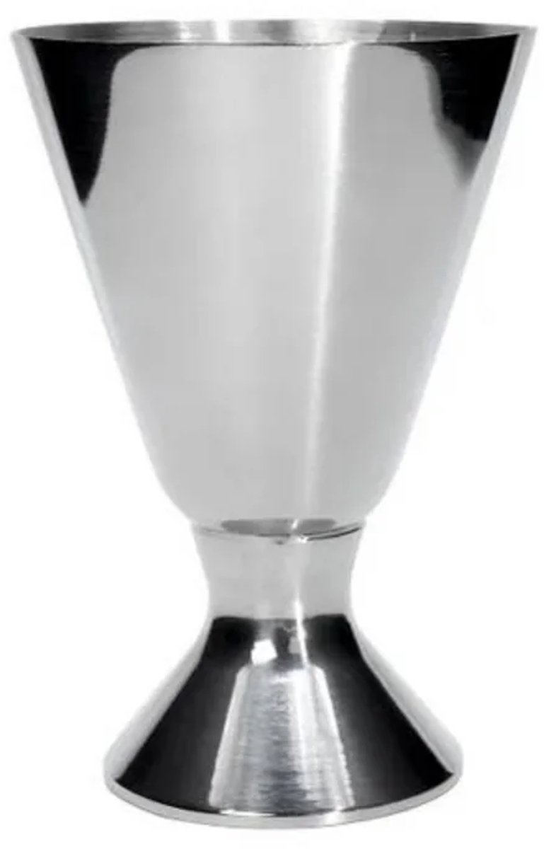 47 Ronin Jigger RVS – Professionele barmaatje en cocktailmaatje – Dubbele Jigger voor Precisie Maten – Bar Accessoire voor Cocktails