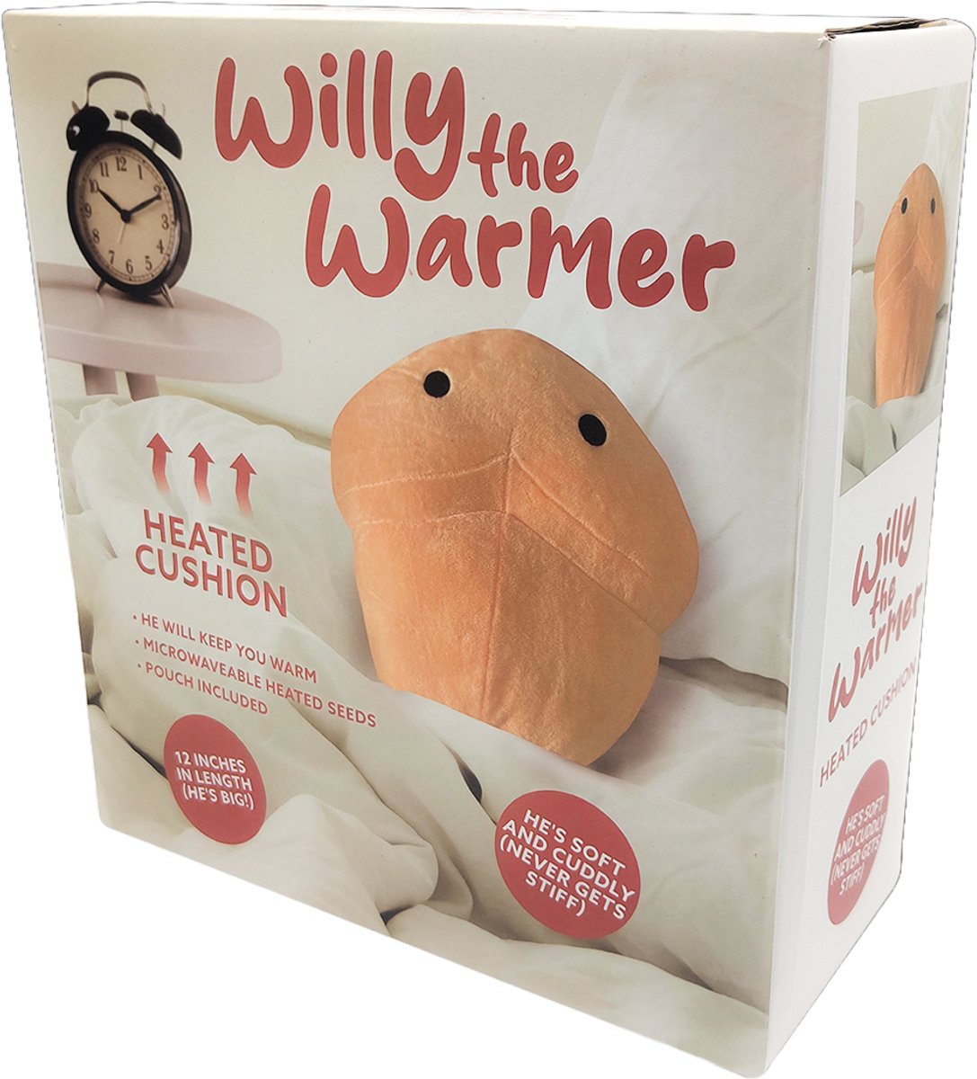 Willy the Warmer - warmtekussen - met pittenzak