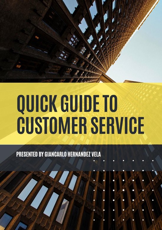 Quick Guide to Customer Service - cover