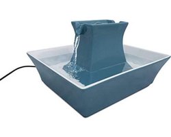 Keramische Drinkfontein Voor Katten - Waterfontein Met Hygiënisch Ontwerp - Perfect Voor Schoon Drinkwater - Modern En Duurzaam Design