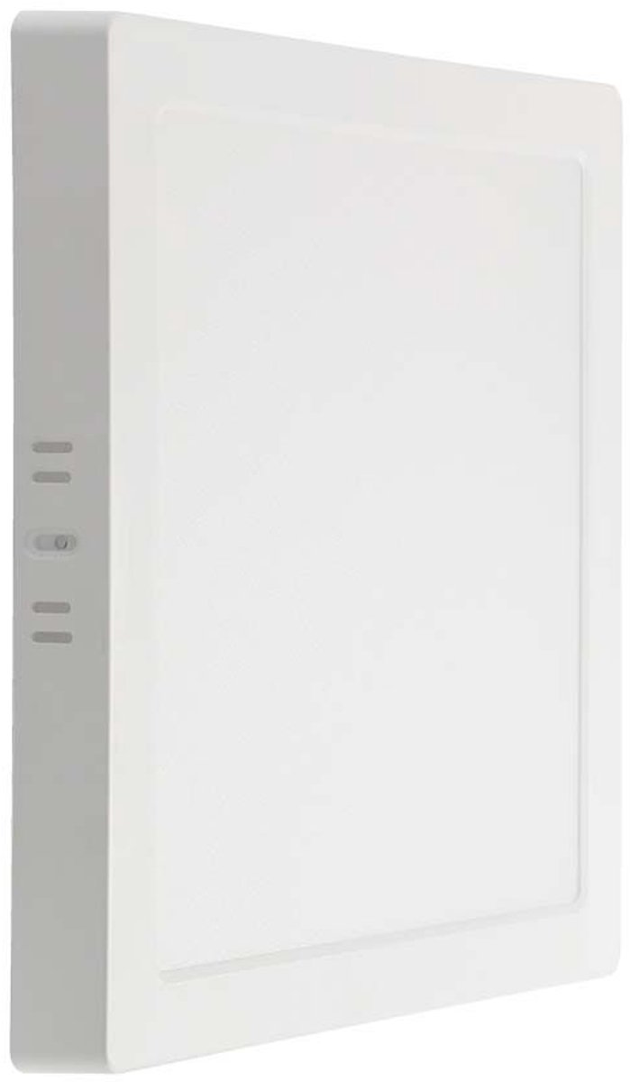 V-TAC VT-60018-SQ LED Mini Paneel - Verlicht oppervlak - IP20 - Witte behuizing - 18W- 1980 Lumen - 6500K