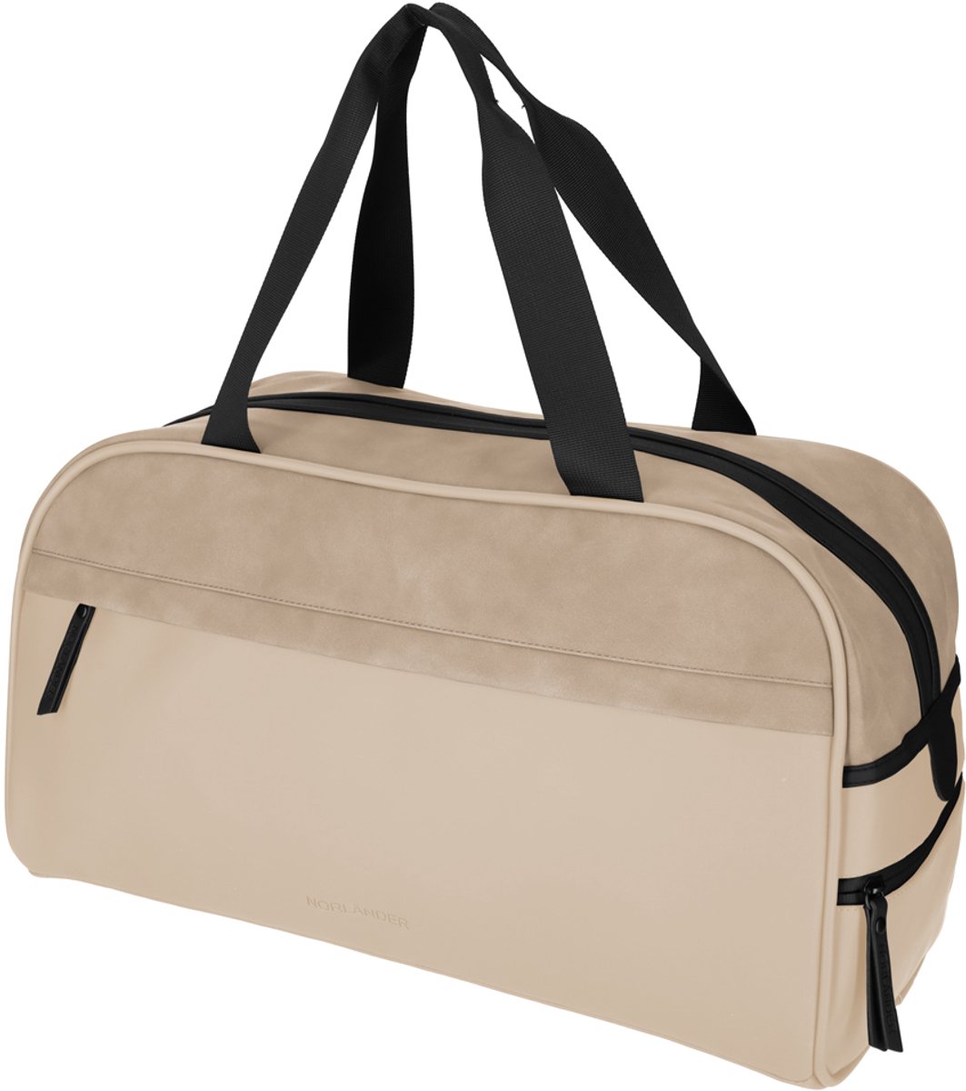 Norlander PU Retro Sporttas Napolitana - 32 Liter - Taupe