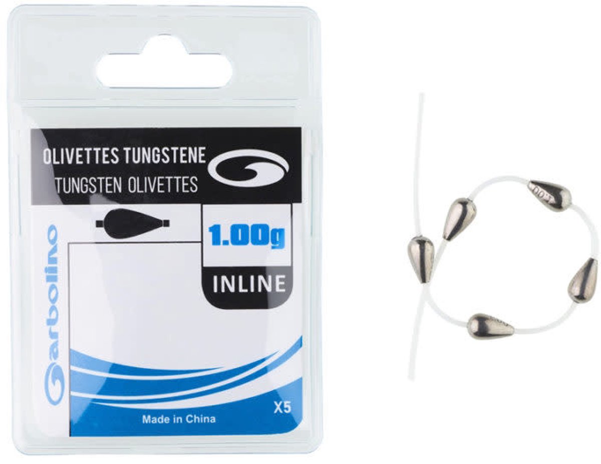 Garbolino Competition Olivette Tungsten Inline - Maat : 0.30g