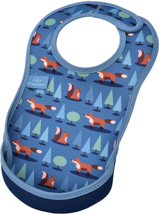 Bibetta Slab vos - Staalblauw