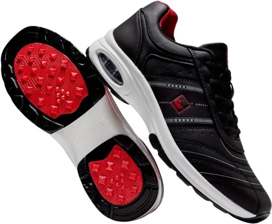 Nivard Golfschoenen Heren - Sneakers - Golfkleding - Golfschoenen Antislip - Waterdicht - Golfen - Zwart 46 van Nivard — afbeelding 3
