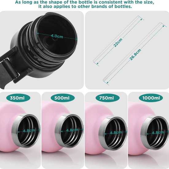 De beste thermosfles met rietje van Nederland & Belgie! - VANN Bottles - VANN bottles