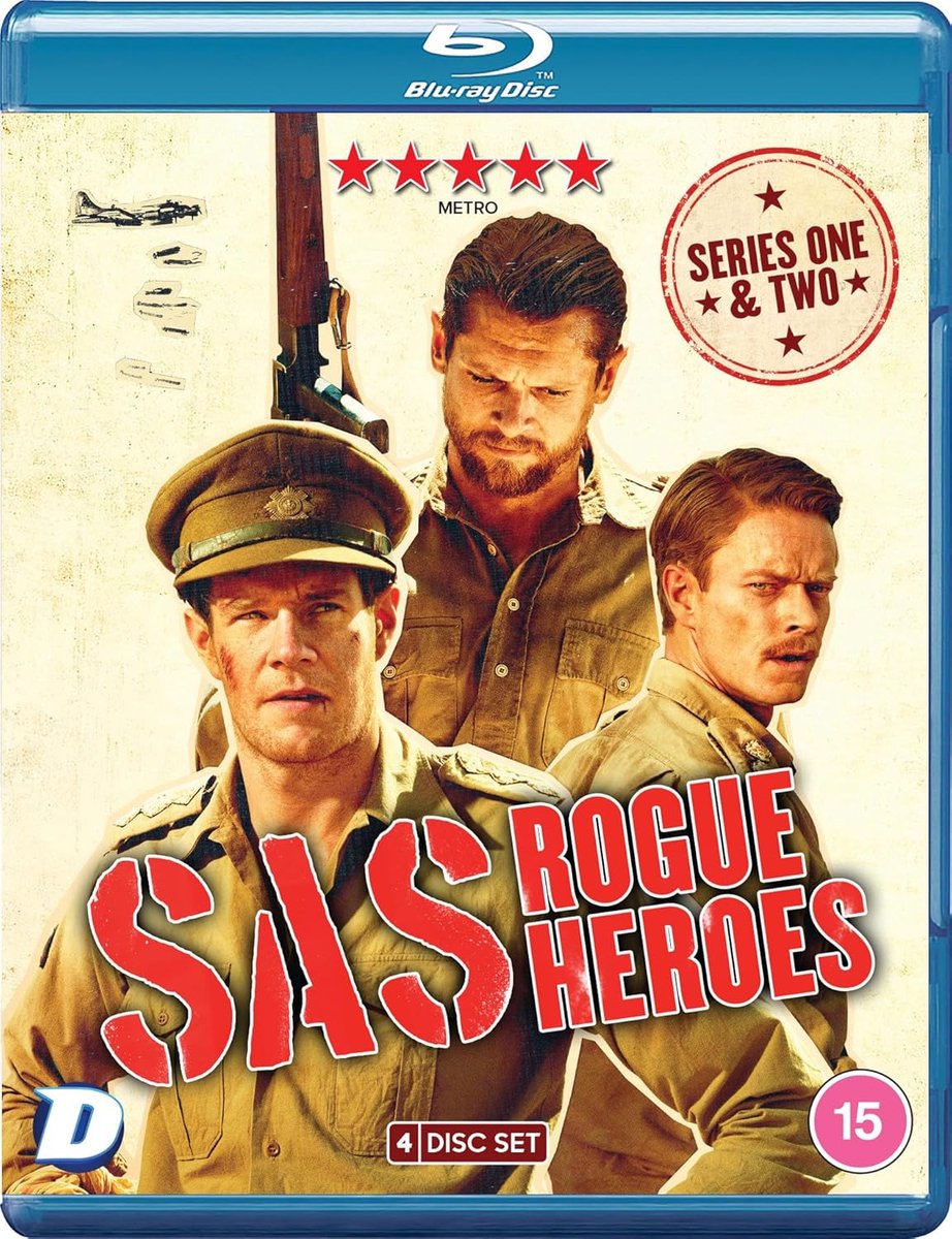 SAS Rogue Heroes - Seizoenen 1 en 2 - Blu-ray - Import
