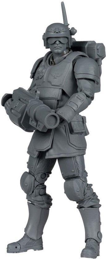 Warhammer 40,000 Figurine Kasrkin (Astra Militarum) Epreuve Artist 18 cm