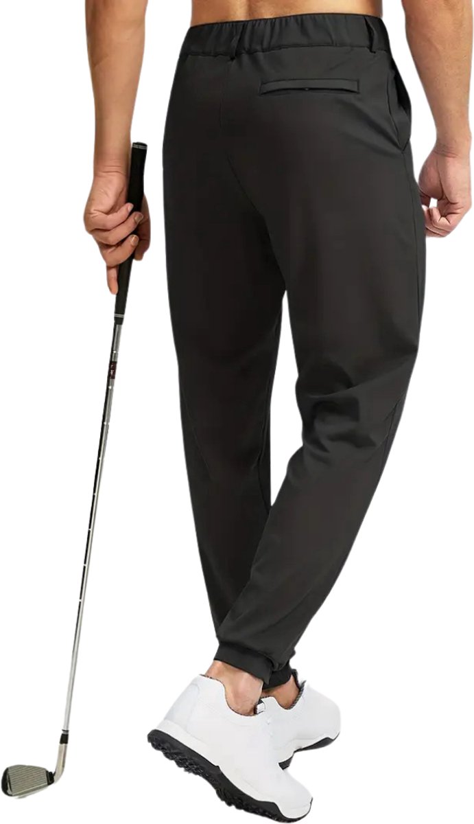 Nivard Golfbroek Heren - Golfkleding - Golfen - Golf Accessoires - Nette Pantalon - Zwart M - Maat 48 van Nivard — afbeelding 5