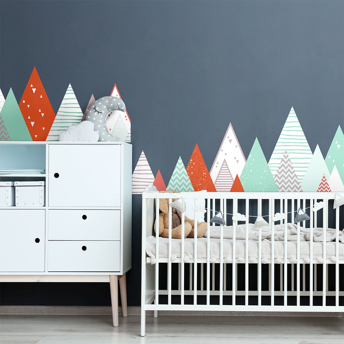 Muurstickers voor kinderen - Babykamerdecoratie - Gigantische muursticker voor kinderen, S