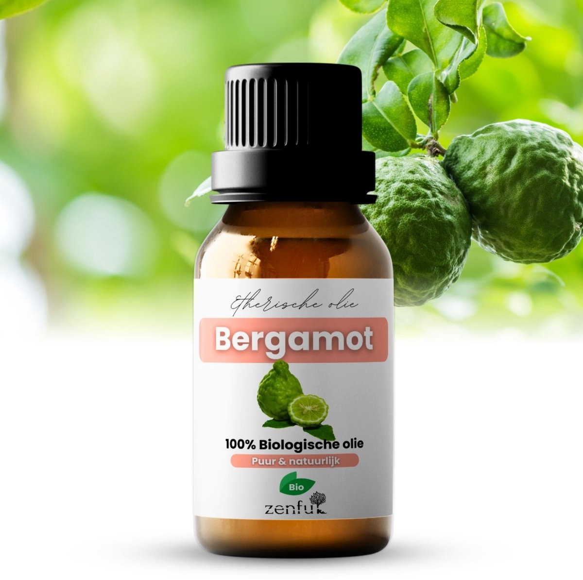 Goedkoopste Zenful Bergamot Olie - Etherische Olie - Biologisch - Puur - Natuurlijk - 5 ml