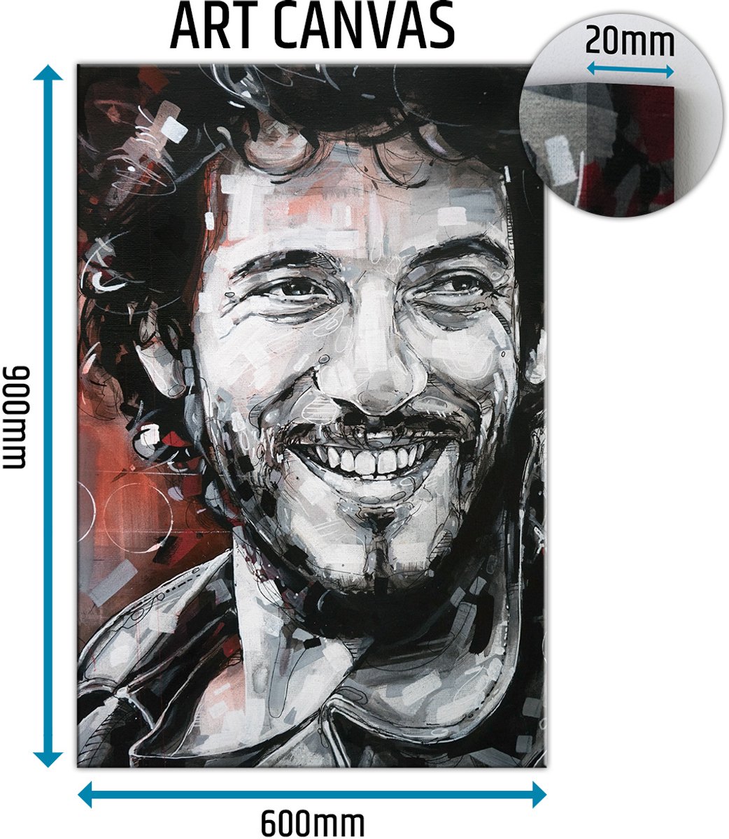 Bruce Springsteen 04 canvas 60x90 cm