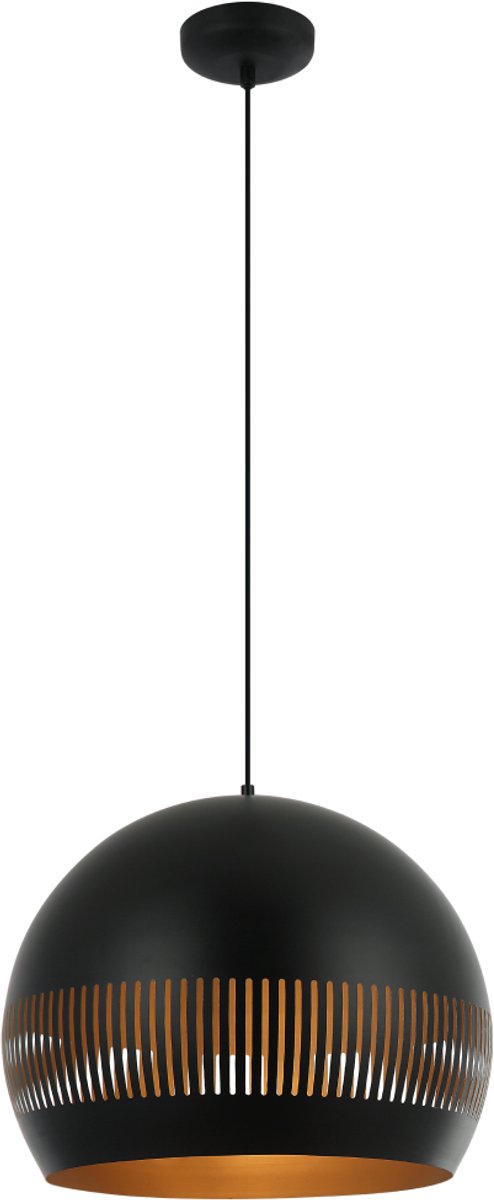 Various Globo Hanglamp 1-lichts - Industrieel & Modern - Zwart - Ø 40 cm- E27