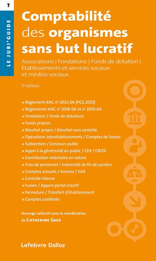 Le Juri' Guide - Comptabilité des organismes sans but lucra ... - cover
