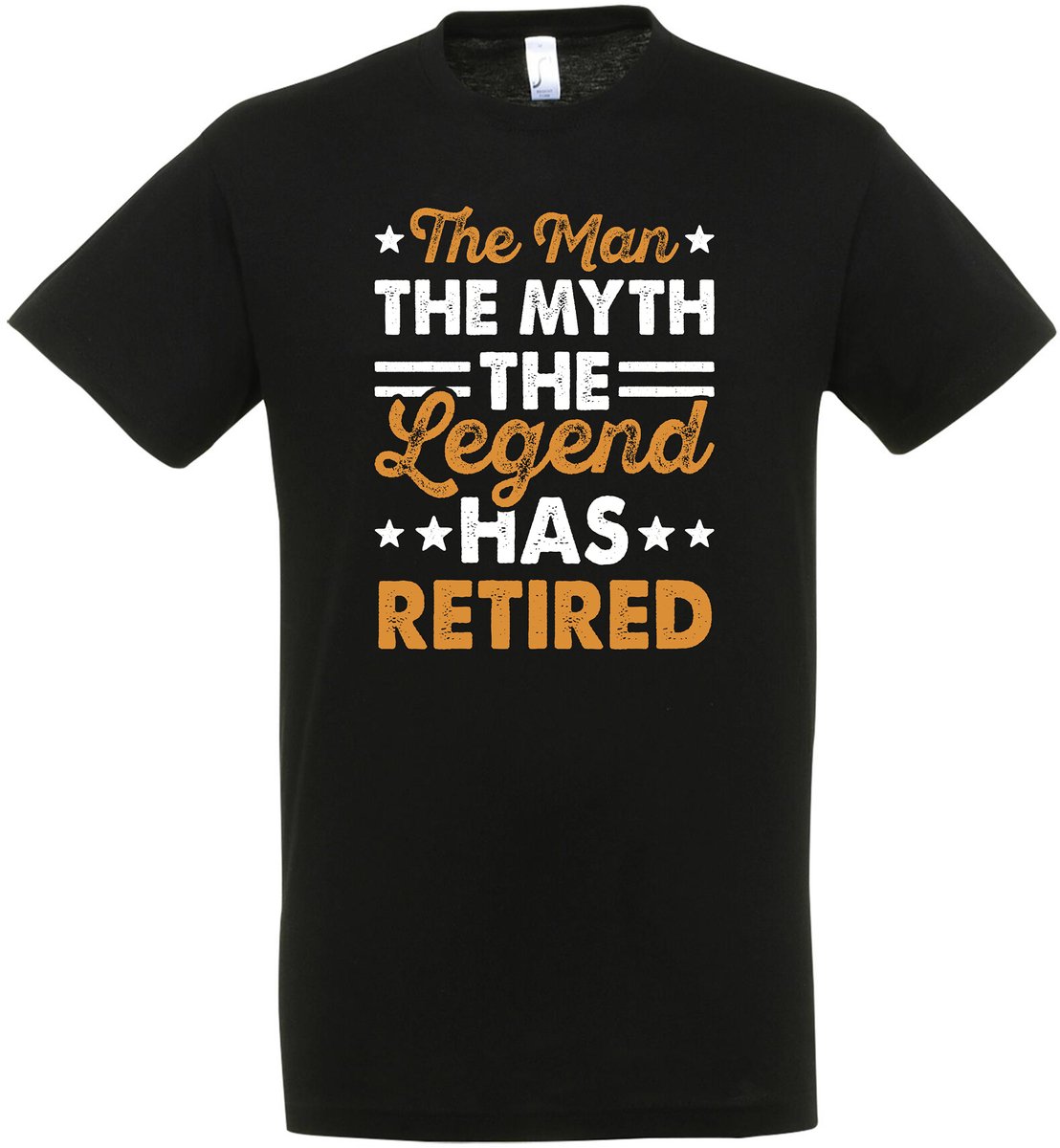 The Man The Myth The Legend Has Retired T-shirt - Maat S - Grappige T-shirt’s - Pensioen T-shirt - pensioen cadeau - pensioen - Heren T-shirt - Dames T-shirt - Unisex