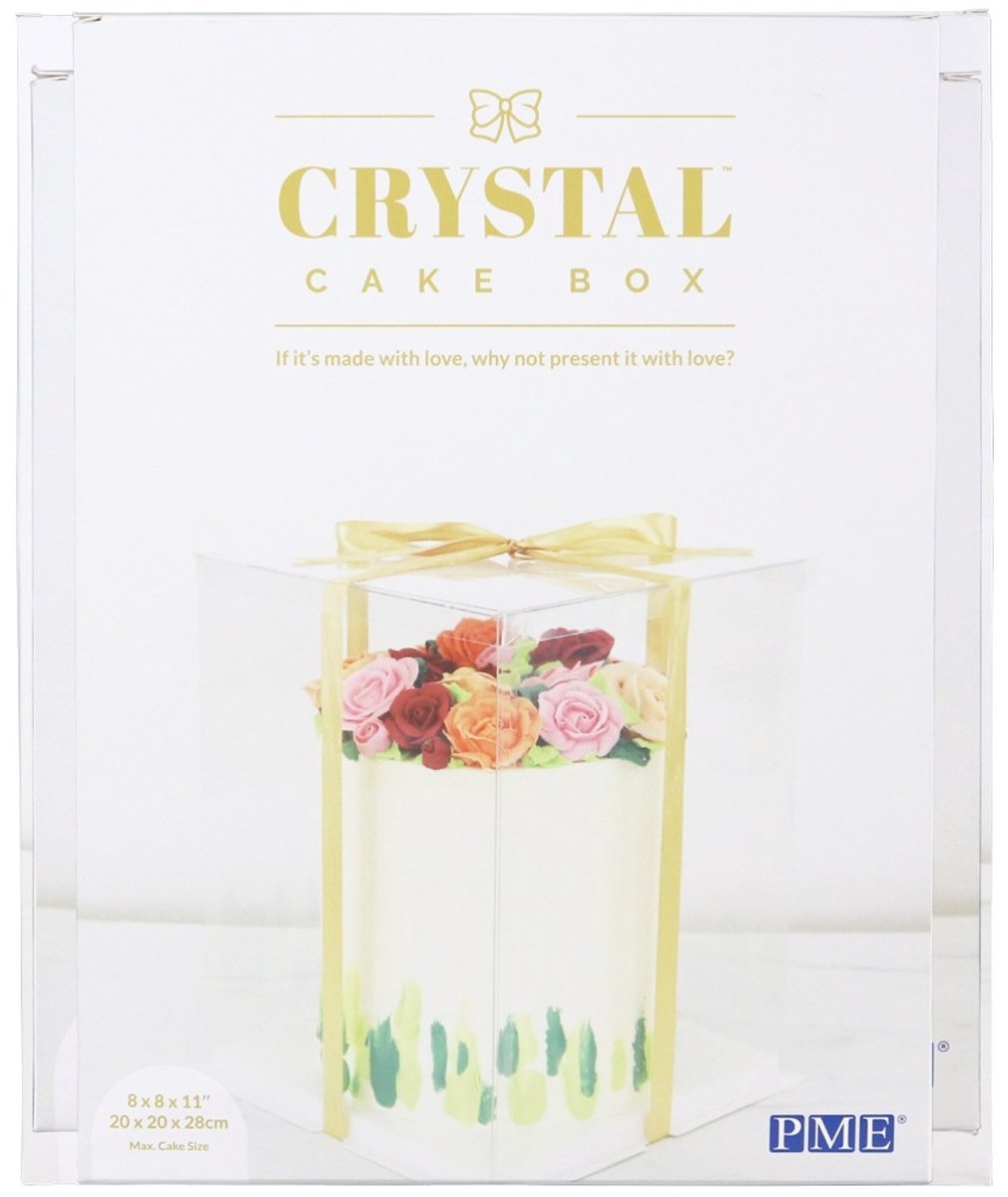 PME Taartdoos Crystal 28x28x35cm