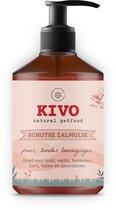 Kivo Petfood - Supplement Schotse Zalmolie 500 ml - Goed voor huid, vacht, hersenen, hart, vaten en gewrichten.
