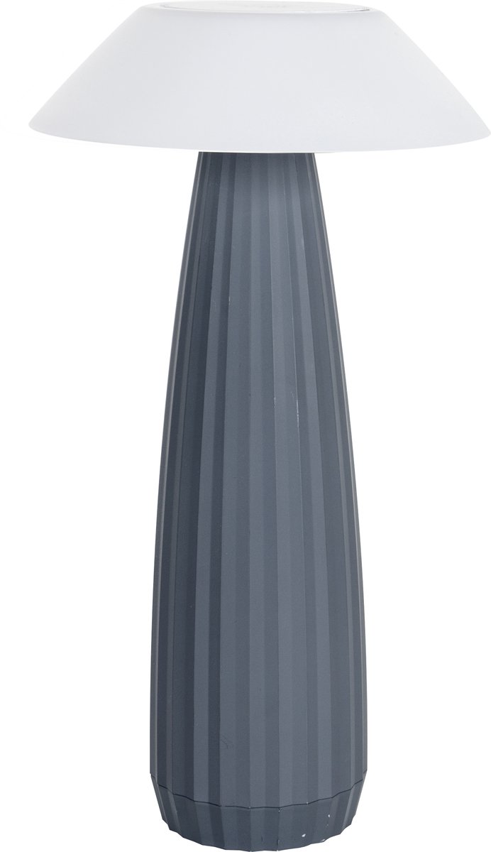 Bo-Camp - Tafellamp - Sterope - Grijs - Oplaadbaar - 100 Lumen