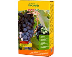 ECOStyle Druiven-AZ met Complete Verzorging - Extra Kalk voor Stevige Vruchten - Voor Volle Smaak - 120 Dagen Voeding - Voor 10 Planten - 800 GR