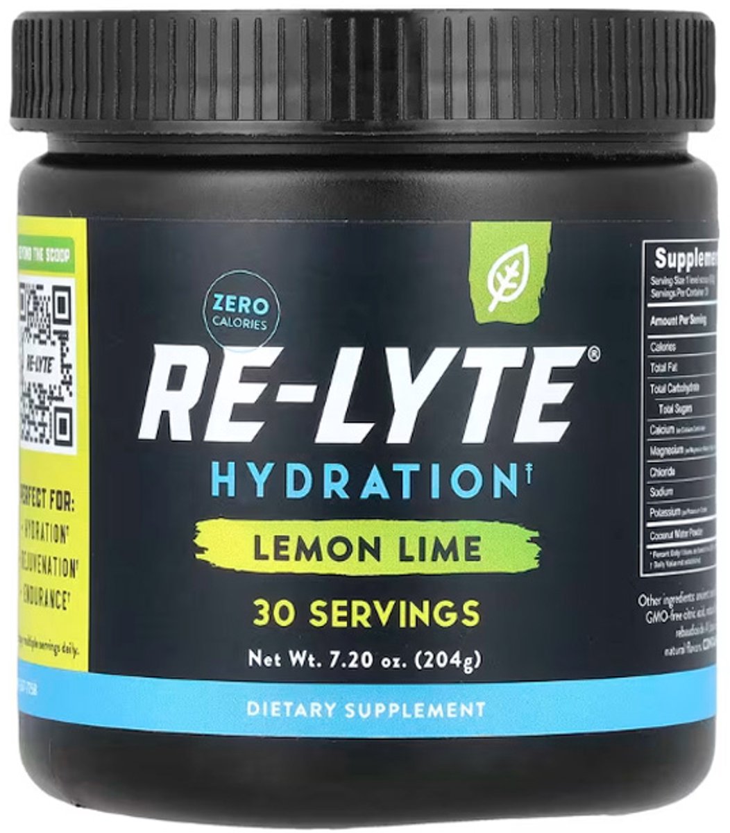 Goedkoopste Re-Lyte | Hydration Drink Mix | Lemon Lime 204g | 1 x 204 gram