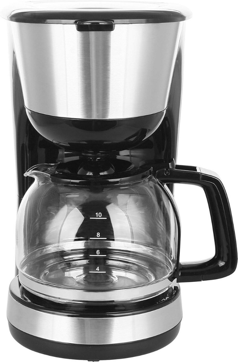 ApexArte® Koffiezetapparaat met Thermoskan - Koffiemachines - Zwart en Zilver