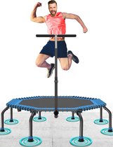 127 cm fitness trampoline max. opladen 115Kg eenvoudige installatie inklapbare mini trampoline voor kinderen indoor thuis jumping HMTM-N847