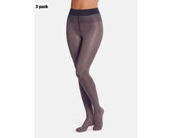 Satin Touch 20 Tights Set (3 units) - nearly black